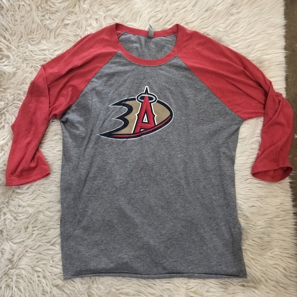 Anaheim Angels Ducks Baseball T-shirt
